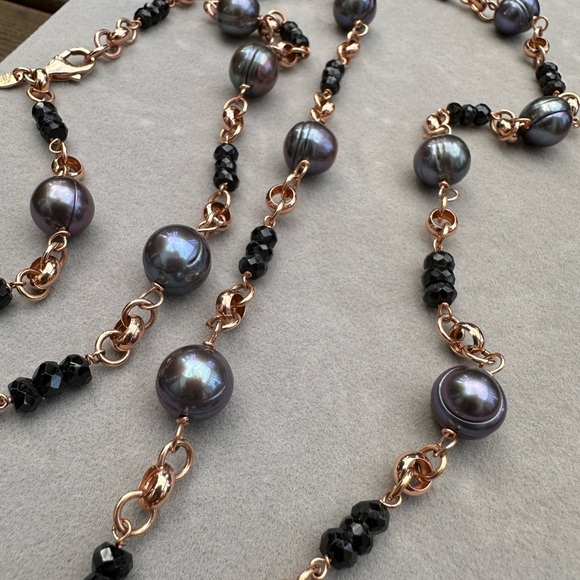 Honora Bronze Italy Pearl Necklace - Picture 6 of 6